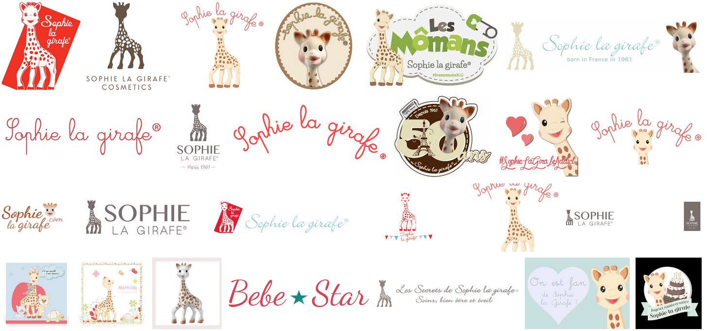 logo sophie la girafe